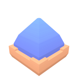 Tower Square Top Roof Rounded